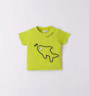 T-shirt neonato pesciolino