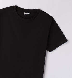 Children's oversized T-shirt BLACK
