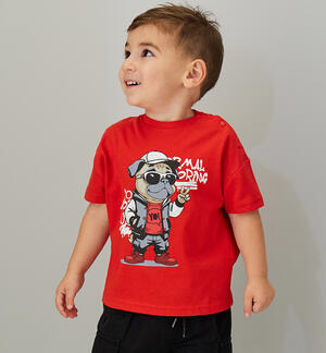 T-shirt per bambino iDO ROSSO