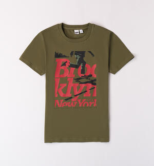 Boys' New York T-shirt GREEN
