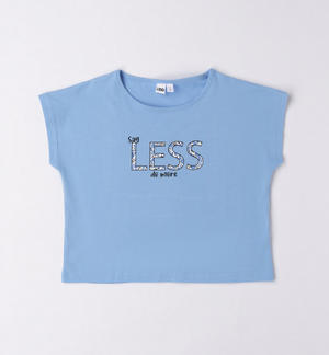 T-shirt ragazza varie fantasie BLU