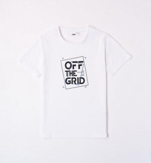 T-shirt ragazzo 100% cotone