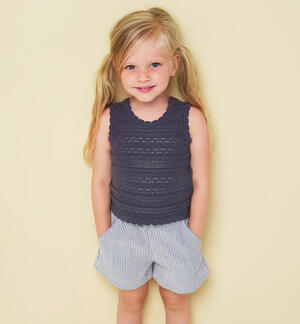 Girls' top GREY