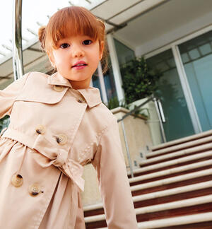 Trench bambina