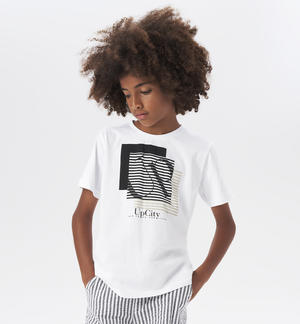 T-shirt 100% cotone per ragazzo