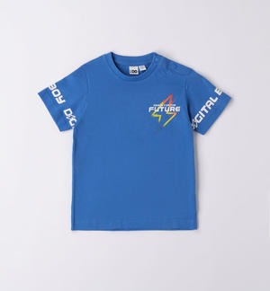 T-shirt bambino 100% cotone BLU