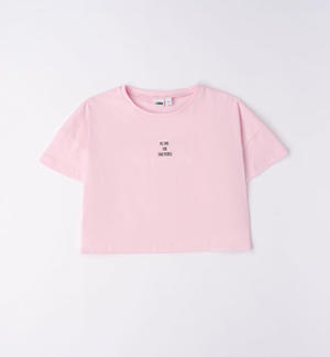 T-shirt rosa ragazza