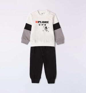 Boys' 100% cotton tracksuit