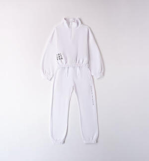 Girl's 100% cotton tracksuit