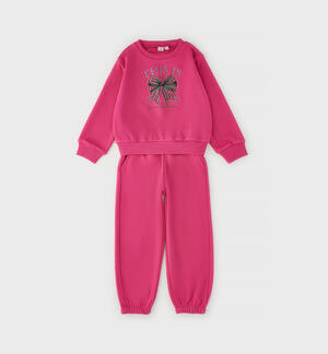 Tuta 2 pezzi bambina FUCSIA