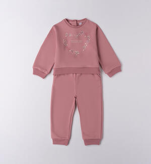 Tuta da bambina ROSA