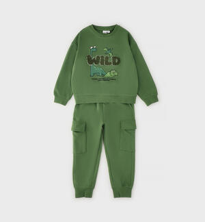 iDO two-piece tracksuit for boys GREEN