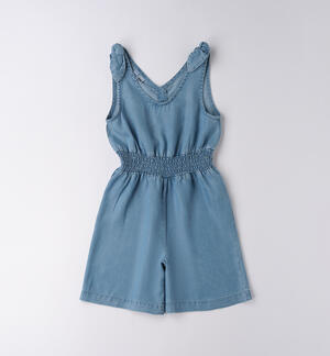 Tuta jeans bambina