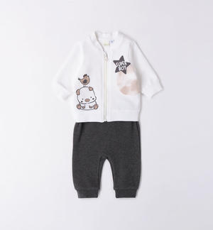 Suit for baby boy with cute print