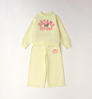 iDO baby girl tracksuit YELLOW