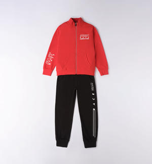 Boy's tracksuit RED