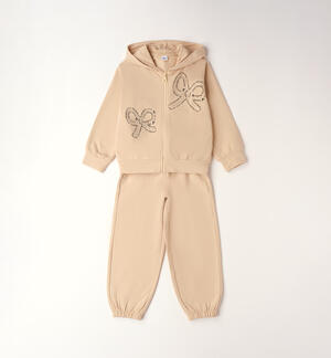 Baby girl tracksuit BEIGE