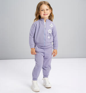 Tuta sportiva bambina GRIGIO