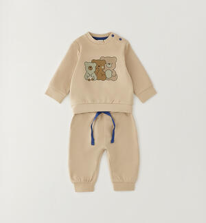 Newborn sports tracksuit BEIGE
