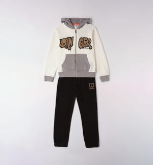 Boys' two-piece sporty tracksuit