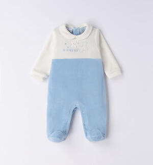 Chenille romper with stars