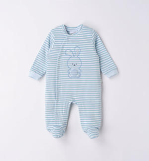 Baby Bunny Onesie LIGHT BLUE