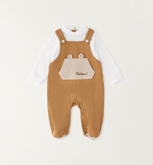 Baby dungaree romper