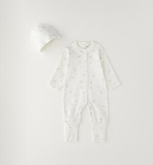 Unisex baby outfit CREAM