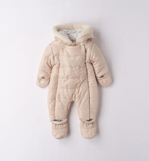 Newborn baby padded sleepsuit 