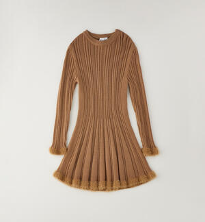 Christmas dress for girls BROWN