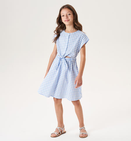 Abito azzurro ragazza BLU