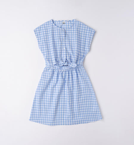 Abito azzurro ragazza da 8 a 16 anni iDO AZZURRO-3624