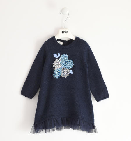 Abito bambina in tricot - da 12 mesi a 8 anni iDO NAVY-3854