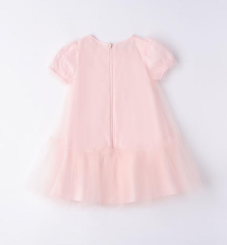 iDO tulle dress for girls from 9 months to 8 years ROSA-2512