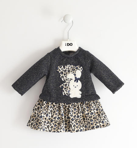 Abito bimba fantasia animalier - da 1 a 24 mesi iDO NAVY-3885