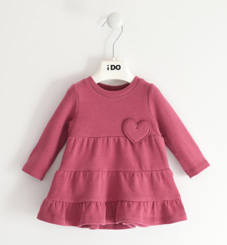 Cotton tricot girl dress from 1 to 24 months iDO MALAGA-2643