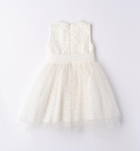 iDO ceremony dress for girls from 9 months to 8 years PANNA-ORO-6VE1