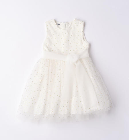 iDO ceremony dress for girls from 9 months to 8 years PANNA-ORO-6VE1