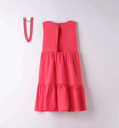 Girl's dress with necklace CORALLO-2343