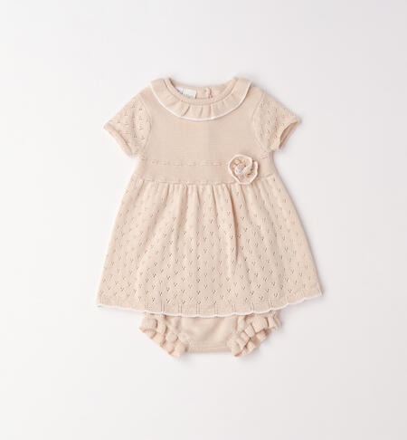 Abito con culotte neonata