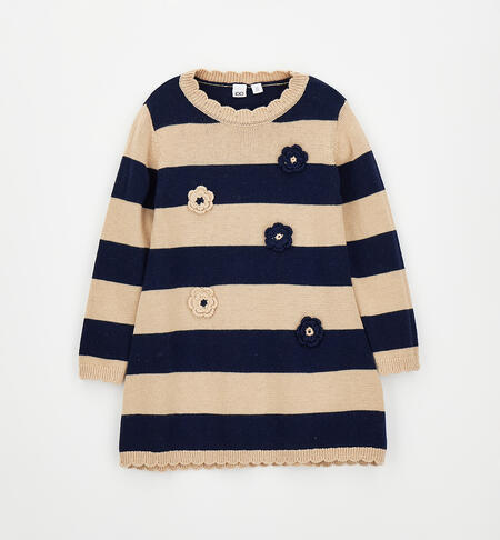 iDO girls' dress BEIGE