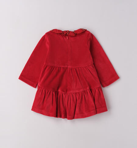 Abito da neonata ROSSO-2253