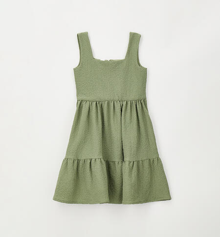 iDO girls' dress VERDE SALVIA-5454