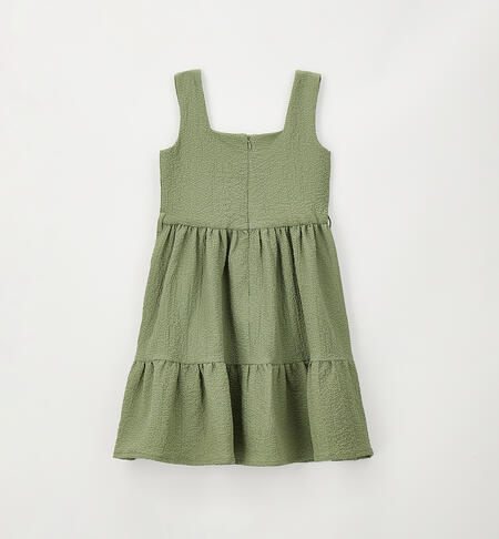 iDO girls' dress VERDE SALVIA-5454