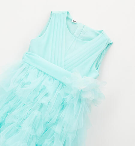 Abito elegante bambina ACQUA-4156