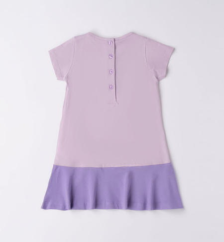Abito estivo colorato bambina da 9 mesi a 8 anni iDO LILLA-3321