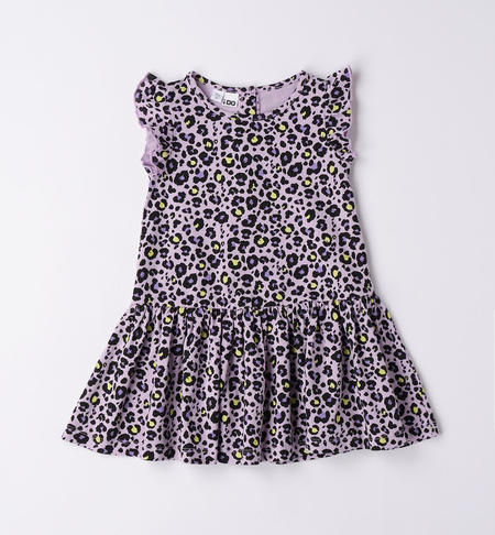 Abito estivo fantasia bambina da 9 mesi a 8 anni iDO LILLA-MULTICOLOR-6VM4