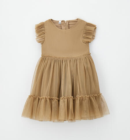 Abito estivo per bambina MARRONE