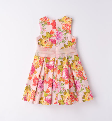 iDO floral dress for girls from 9 months to 8 years ROSA-MULTICOLOR-6VW4