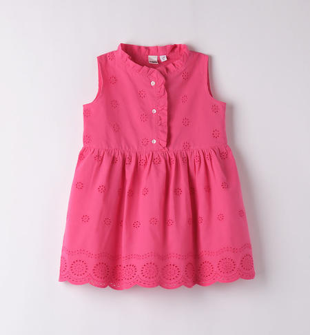 Girl's fuchsia dress FUCHSIA